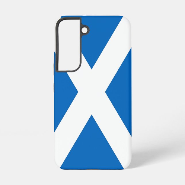 Samsung Galaxy S22 Fallflagge von Schottland Hülle (Rückseite)