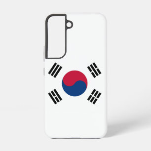 Samsung Galaxy S22 Fallflagge von Südkorea Samsung Galaxy Hülle