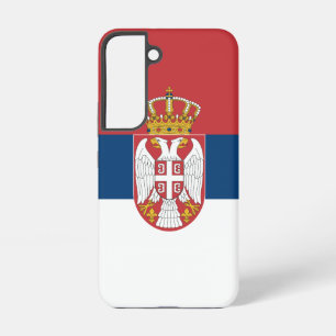 Samsung Galaxy S22 Hülle Flagge Serbiens