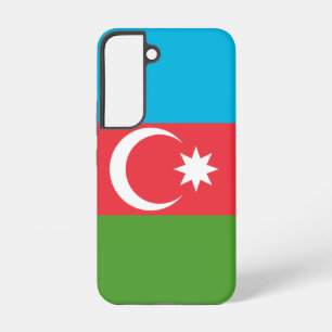 Samsung Galaxy S22 Hülle Flagge von Aserbaidschan