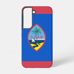 Samsung Galaxy S22 Hülle Flagge von Guam