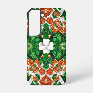 Samsung Galaxy S22 Hülle mit irischen Farben