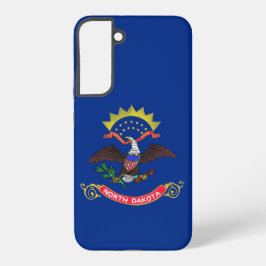 Samsung Galaxy S22 Plus Case Flag North Dakota Hülle