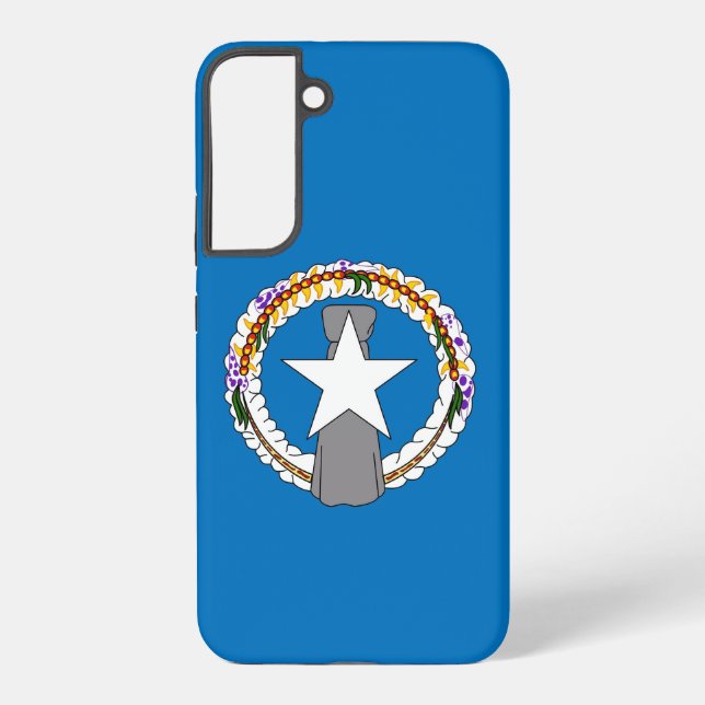 Samsung Galaxy S22 Plus Case Flag Northern Mariana Hülle (Rückseite)
