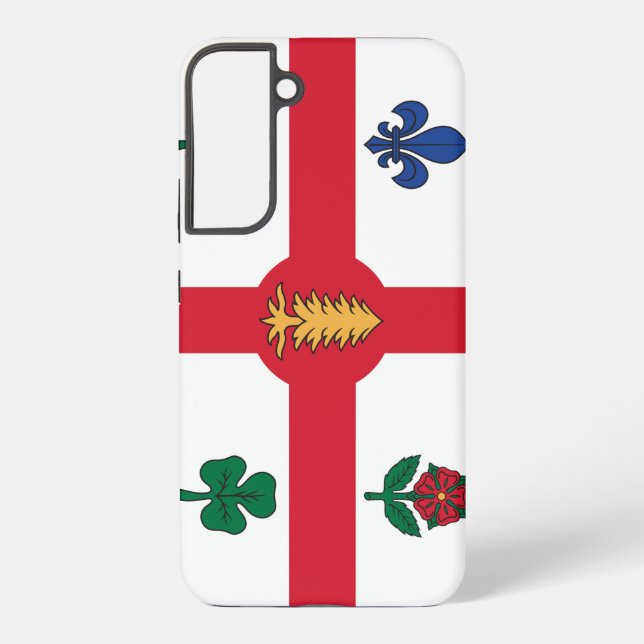 Samsung Galaxy S22 Plus Case Flag of Montreal Hülle (Rückseite)