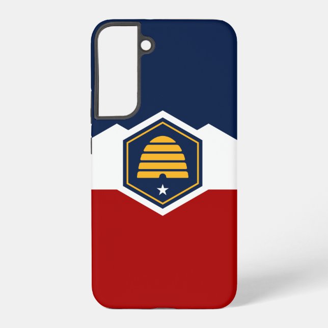 Samsung Galaxy S22 Plus Case Flag of Utah, USA Hülle (Rückseite)