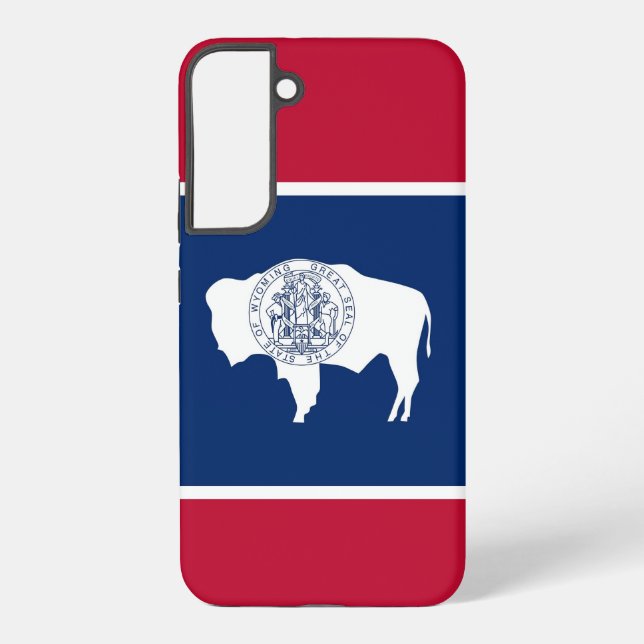 Samsung Galaxy S22 Plus Case Flag of Wyoming Hülle (Rückseite)