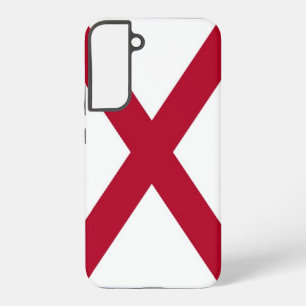 Samsung Galaxy S22 Plus Case Flag von Alabama, USA Hülle