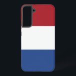 Samsung Galaxy S22 Plus Fallflagge der Niederlande Hülle<br><div class="desc">Die Samsung S22 Plus Cover mit der niederländischen Flagge, die den Schutz mit der Feier des holländischen Erbes verbinden soll. Dieses Cover wurde mit viel Liebe zum Detail gestaltet und zeigt stolz die ikonische Trifarbe Rot, Weiß und Blau, die die Geschichte, Kultur und nationale Identität der Niederlande symbolisiert. Egal, ob...</div>