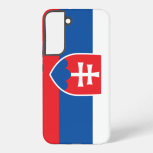 Samsung Galaxy S22 Plus Fallflagge der Slowakei Hülle
