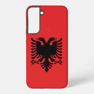 Samsung Galaxy S22 Plus Fallflagge von Albanien Hülle
