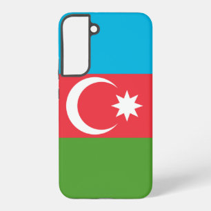 Samsung Galaxy S22 Plus Fallflagge von Aserbaidsch Hülle