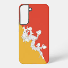 Samsung Galaxy S22 Plus Fallflagge von Bhutan
