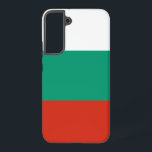 Samsung Galaxy S22 Plus Fallflagge von Bulgarien Samsung Galaxy Hülle<br><div class="desc">Umgestalten Sie Ihre Samsung Galaxy S22 Plus mit unserem exklusiven Handy-Cover mit der Flagge Bulgariens! Dieses Handy wurde mit viel Liebe zum Detail entworfen und präsentiert stolz das ikonische Design der bulgarischen Flagge. Die Fahne besteht aus drei horizontalen Streifen in Weiß, Grün und Rot, wobei das nationale Wappen auf der...</div>