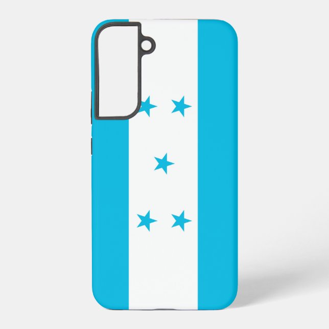 Samsung Galaxy S22 Plus Fallflagge von Honduras Hülle (Rückseite)
