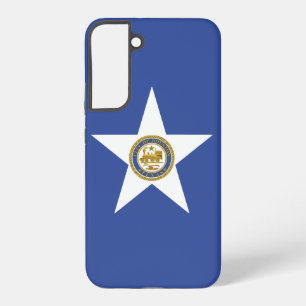 Samsung Galaxy S22 Plus Fallflagge von Houston Hülle