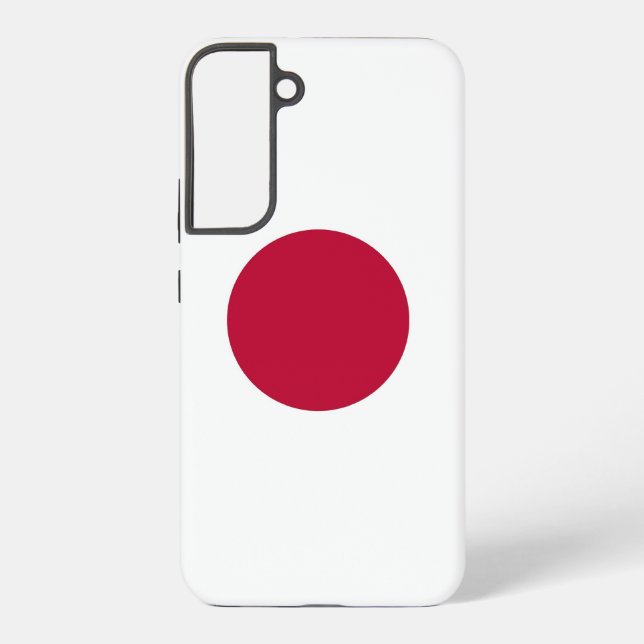 Samsung Galaxy S22 Plus Fallflagge von Japan Hülle (Rückseite)