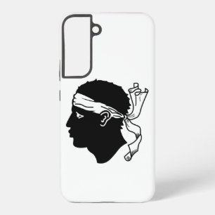 Samsung Galaxy S22 Plus Fallflagge von Korsika Hülle