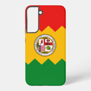 Samsung Galaxy S22 Plus Fallflagge von Los Angeles Hülle