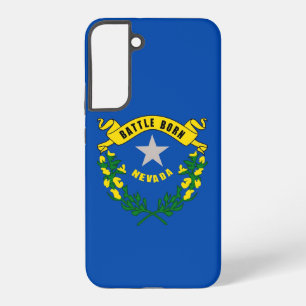 Samsung Galaxy S22 Plus Fallflagge von Nevada Hülle