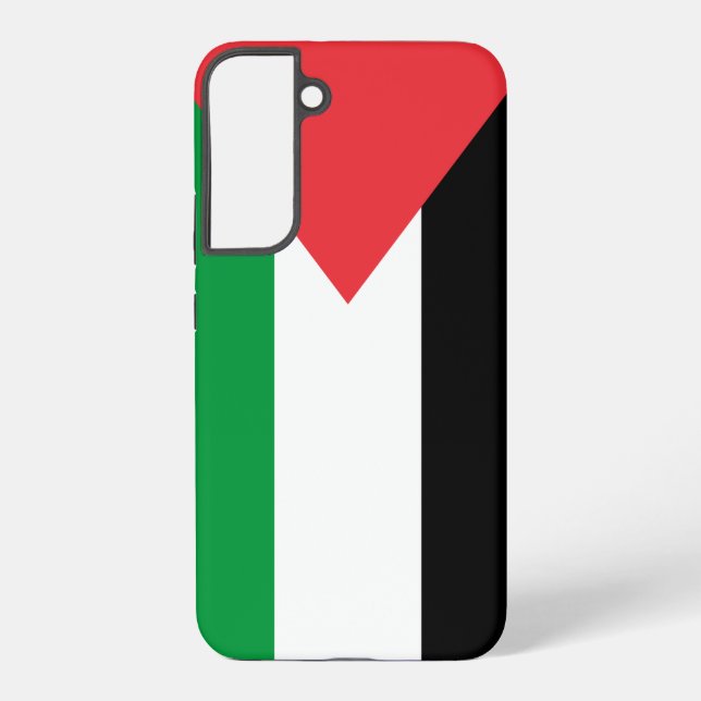 Samsung Galaxy S22 Plus Fallflagge von Palästina Hülle (Rückseite)