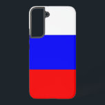 Samsung Galaxy S22 Plus Fallflagge von Russland Samsung Galaxy Hülle<br><div class="desc">Das elegante und stilvolle Samsung Galaxy S22 Plus Gehäuse mit russischer Flagge. Dieses Produkt ist anpassbar.</div>