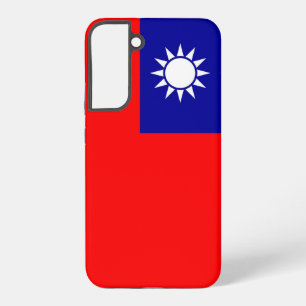 Samsung Galaxy S22 Plus Fallflagge von Taiwan Hülle