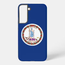 Samsung Galaxy S22 Plus Fallflagge von Virginia