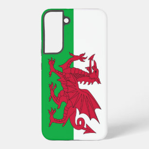 Samsung Galaxy S22 Plus Fallflagge von Wales Hülle