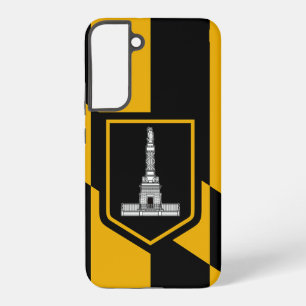 Samsung Galaxy S22 Plus Hülle Flagge von Baltimore