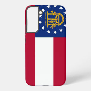 Samsung Galaxy S22 Plus Hülle Flagge von Georgien