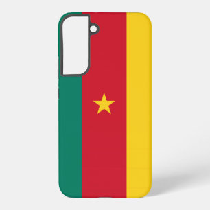 Samsung Galaxy S22 Plus Hülle Flagge von Kamerun