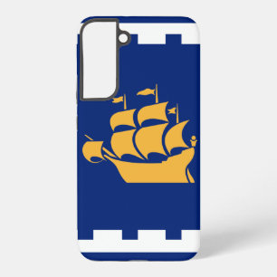 Samsung Galaxy S22 Plus Hülle Flagge von Québec Ci