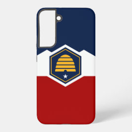 Samsung Galaxy S22 Plus Hülle Flagge von Utah, USA