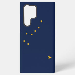 Samsung Galaxy S22 Ultra Case Flag von Alaska, USA Samsung Galaxy Hülle