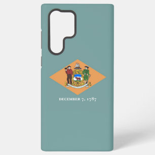 Samsung Galaxy S22 Ultra Case Flag von Delaware Hülle