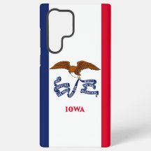 Samsung Galaxy S22 Ultra Case Flag von Iowa