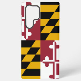 Samsung Galaxy S22 Ultra Case Flag von Maryland Samsung Galaxy Hülle