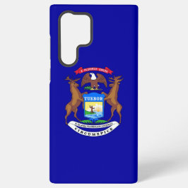 Samsung Galaxy S22 Ultra Case Michigan Fahne Samsung Galaxy Hülle