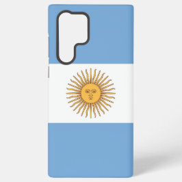 Samsung Galaxy S22 Ultra Case mit argentinischer F Hülle