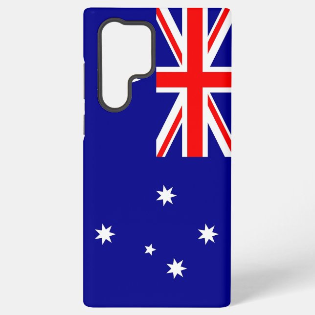 Samsung Galaxy S22 Ultra Case mit australischer Fl Hülle (Rückseite)