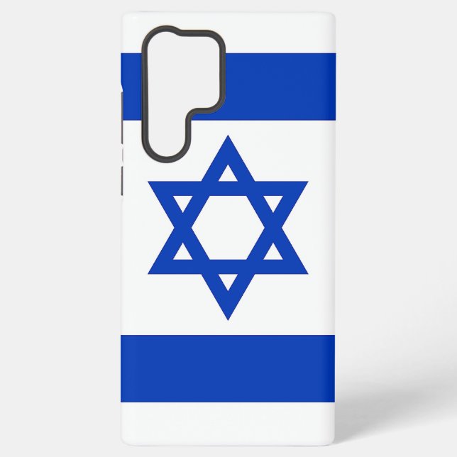 Samsung Galaxy S22 Ultra Case mit israelischer Fla Hülle (Rückseite)
