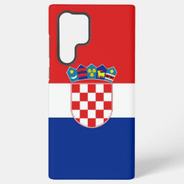 Samsung Galaxy S22 Ultra Case mit kroatischer Flag Hülle