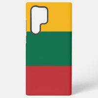 Samsung Galaxy S22 Ultra Case mit litauischer Flag