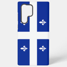 Samsung Galaxy S22 Ultra Case mit Quebec-Flagge