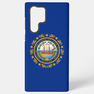 Samsung Galaxy S22 Ultra Case New Hampshire Flag Hülle