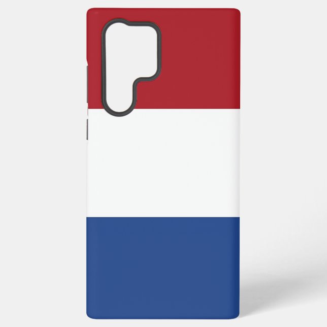 Samsung Galaxy S22 Ultra Case Niederlande Flagge Hülle (Rückseite)
