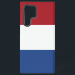 Samsung Galaxy S22 Ultra Case Niederlande Flagge Samsung Galaxy Hülle<br><div class="desc">Die Samsung S22 Ultra Edition Cover mit der niederländischen Flagge, die den Schutz mit der Feier des holländischen Erbes verbinden soll. Dieses Cover wurde mit viel Liebe zum Detail gestaltet und zeigt stolz die ikonische Trifarbe Rot, Weiß und Blau, die die Geschichte, Kultur und nationale Identität der Niederlande symbolisiert. Egal,...</div>