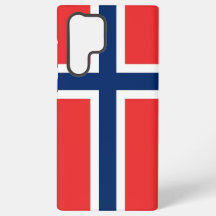 Samsung Galaxy S22 Ultra Case Norwegen-Flagge