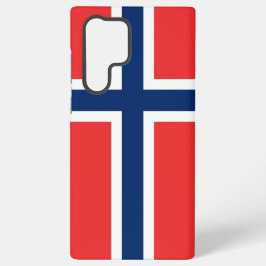 Samsung Galaxy S22 Ultra Case Norwegen-Flagge Hülle